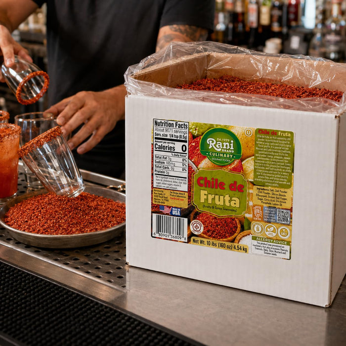 Rani Chile de Fruta (Fruity & Spicy Seasoning) 160oz (10lbs) 4.54kg Bulk Box ~ Gluten Free | NON-GMO | Kosher | Vegan | Sodium Free | Product of USA