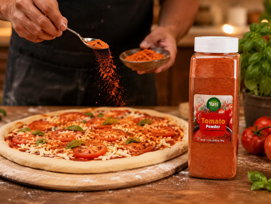 Rani Tomato Powder (Pure Dehydrated Tomato Base) 20.96oz (1.31lbs) 594g ~ Gluten Free | NON-GMO | Kosher | Vegan | Sodium Free | Product of Israel