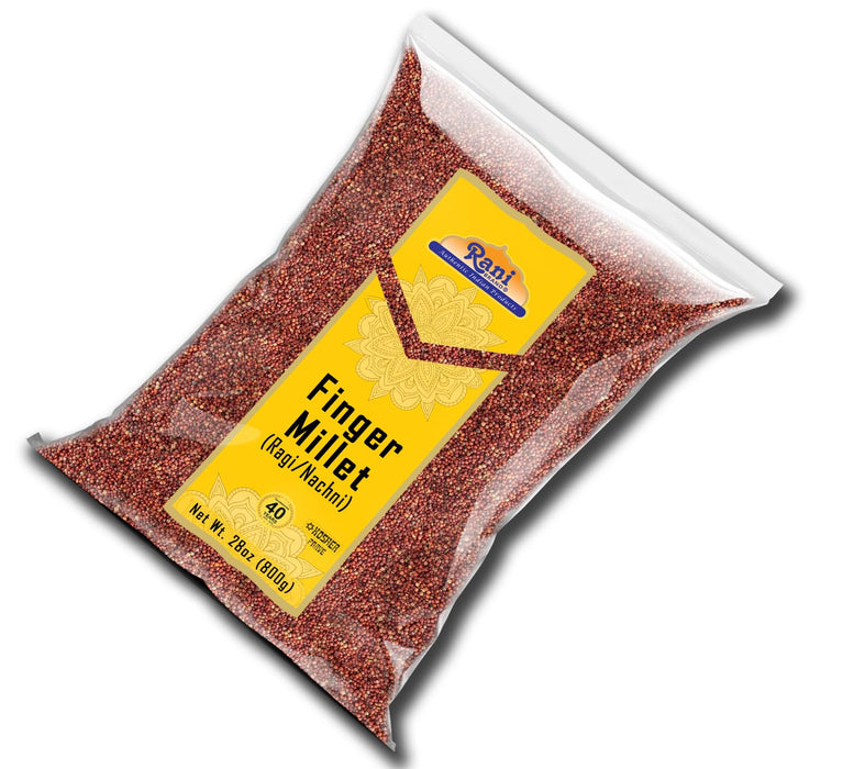 Rani Ragi Finger Millet (Eleusine Coracana) Whole Ancient Grain Seeds~ All Natural | Gluten Free Ingredients | NON-GMO | Vegan | Indian Origin
