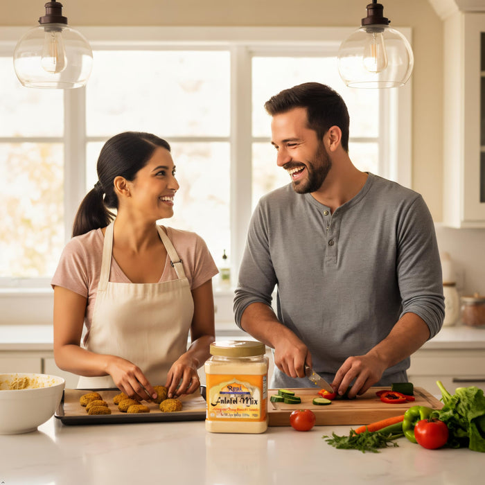 Rani Falafel Mix (Chickpeas & Spices Blend for Falafel) 20oz (1.25lbs) 567g PET Jar ~ Gluten Friendly | NON-GMO | Kosher | Product of USA