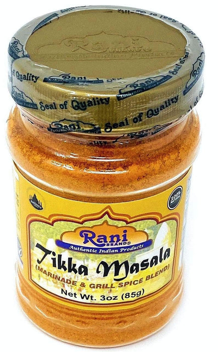 Rani Tikka Masala Indian 7-Spice Blend 3oz (85g) PET Jar, Pack of 12 ~ All Natural | Salt-Free | Vegan | No Colors | Gluten Friendly | NON-GMO | Indian Origin