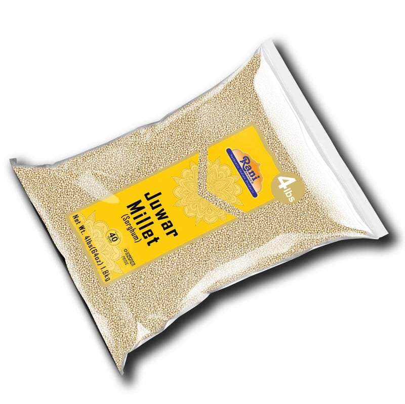Rani Juwar Millet (Sorghum) Whole Ancient Grain Seeds 64oz (4lbs) 1.81kg ~ All Natural | Gluten Friendly | NON-GMO | Kosher | Vegan | Indian Origin