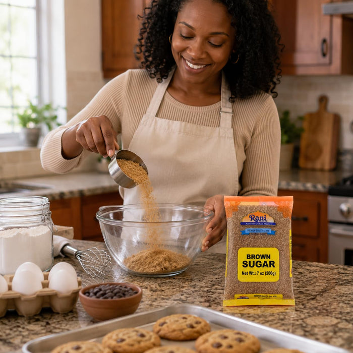 Rani Brown Sugar 7oz (200g) ~ All Natural | Gluten Friendly | Vegan | Non-GMO | Kosher | Indian Origin