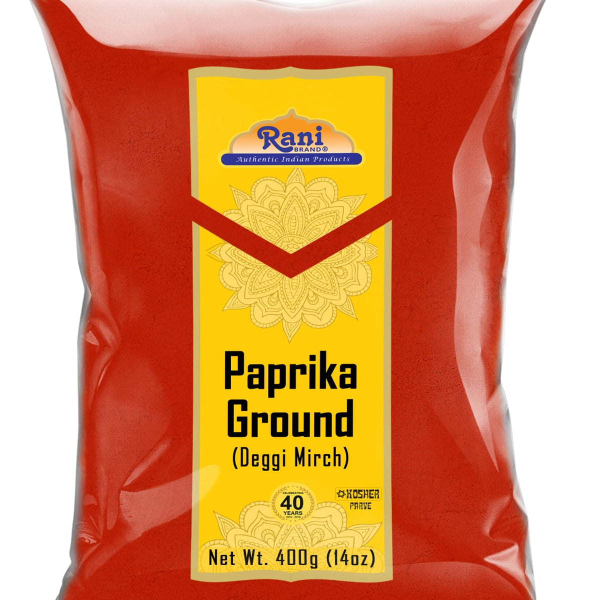 Rani Paprika (Deggi Mirch, Low Heat) Spice Powder, Ground 14oz
