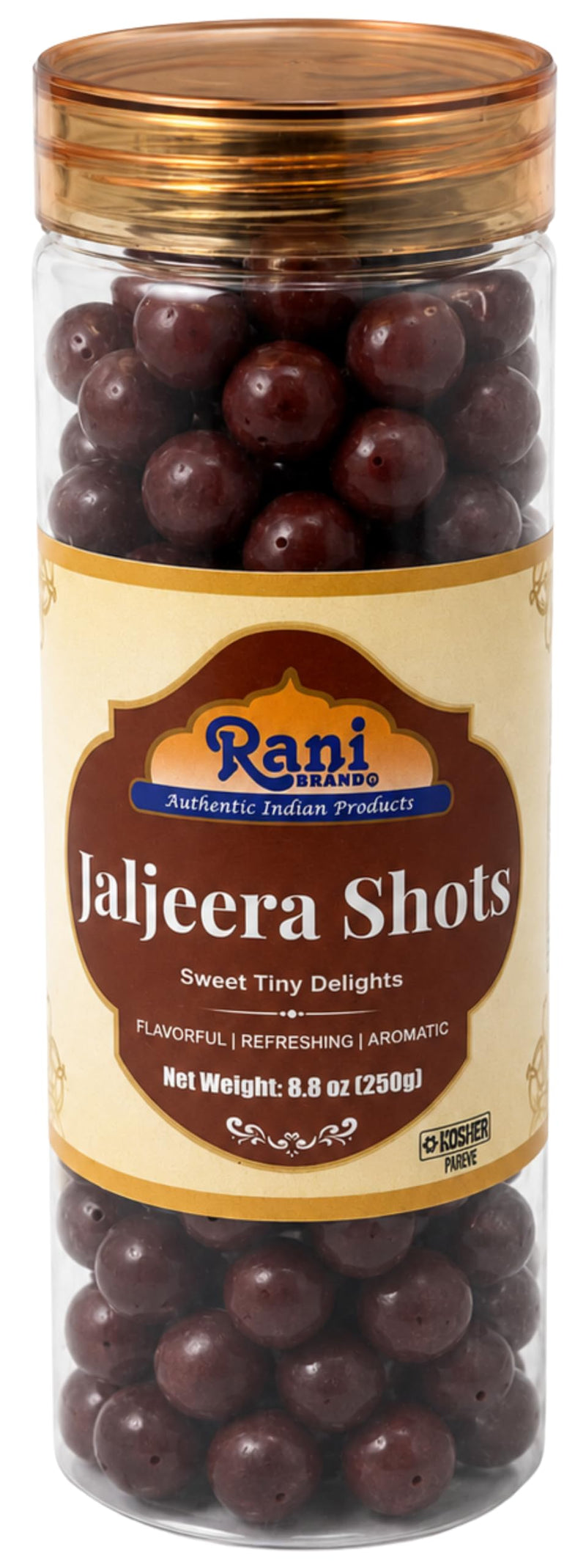 Rani Jal Jeera Shots (Premium Mouth Freshener) 8.8oz (250g) PET Jar, After meal Candy ~ Indian Tasty Treats | Vegan | Gluten Friendly | NON-GMO | Indian Origin