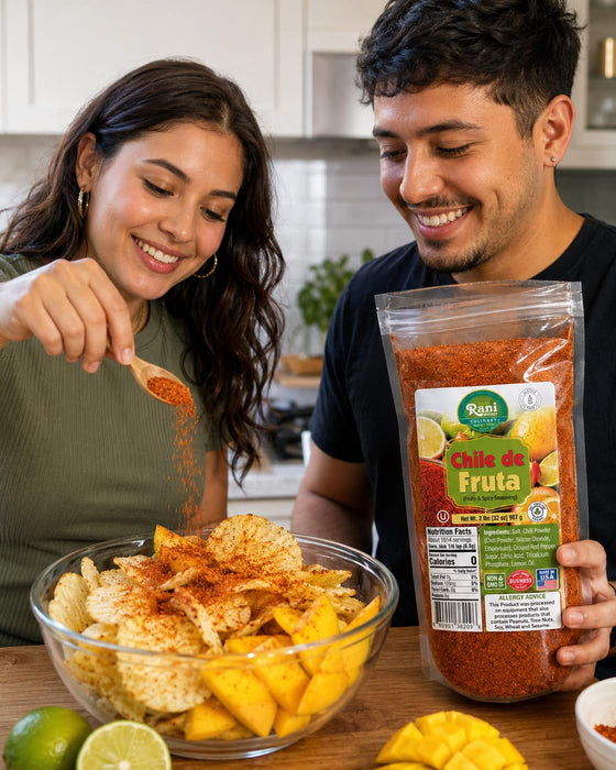 Rani Chile de Fruta (Fruity & Spicy Seasoning) 32oz (2lbs) 908g ~ Gluten Free | NON-GMO | Kosher | Vegan | Sodium Free | Product of USA