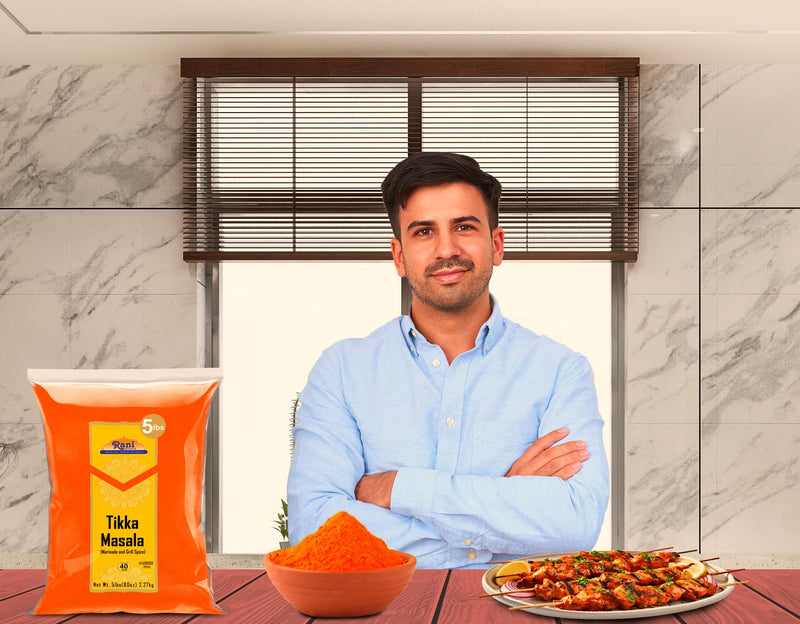 Rani Tikka Masala Indian 7-Spice Blend 80oz (5lbs) 2.27kg Bulk ~ All Natural | Salt-Free | Vegan | No Colors | Gluten Friendly | NON-GMO | Kosher