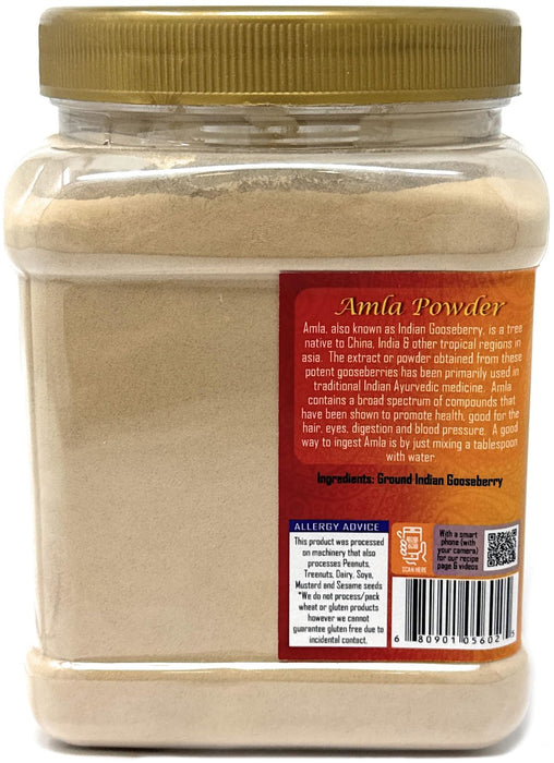 Rani Amla Powder (Indian Gooseberry) 20oz (1.4lbs) 571g PET Jar ~ All Natural | No Color | Gluten Friendly | Vegan | NON-GMO | Kosher | No Salt or fillers | Indian Origin