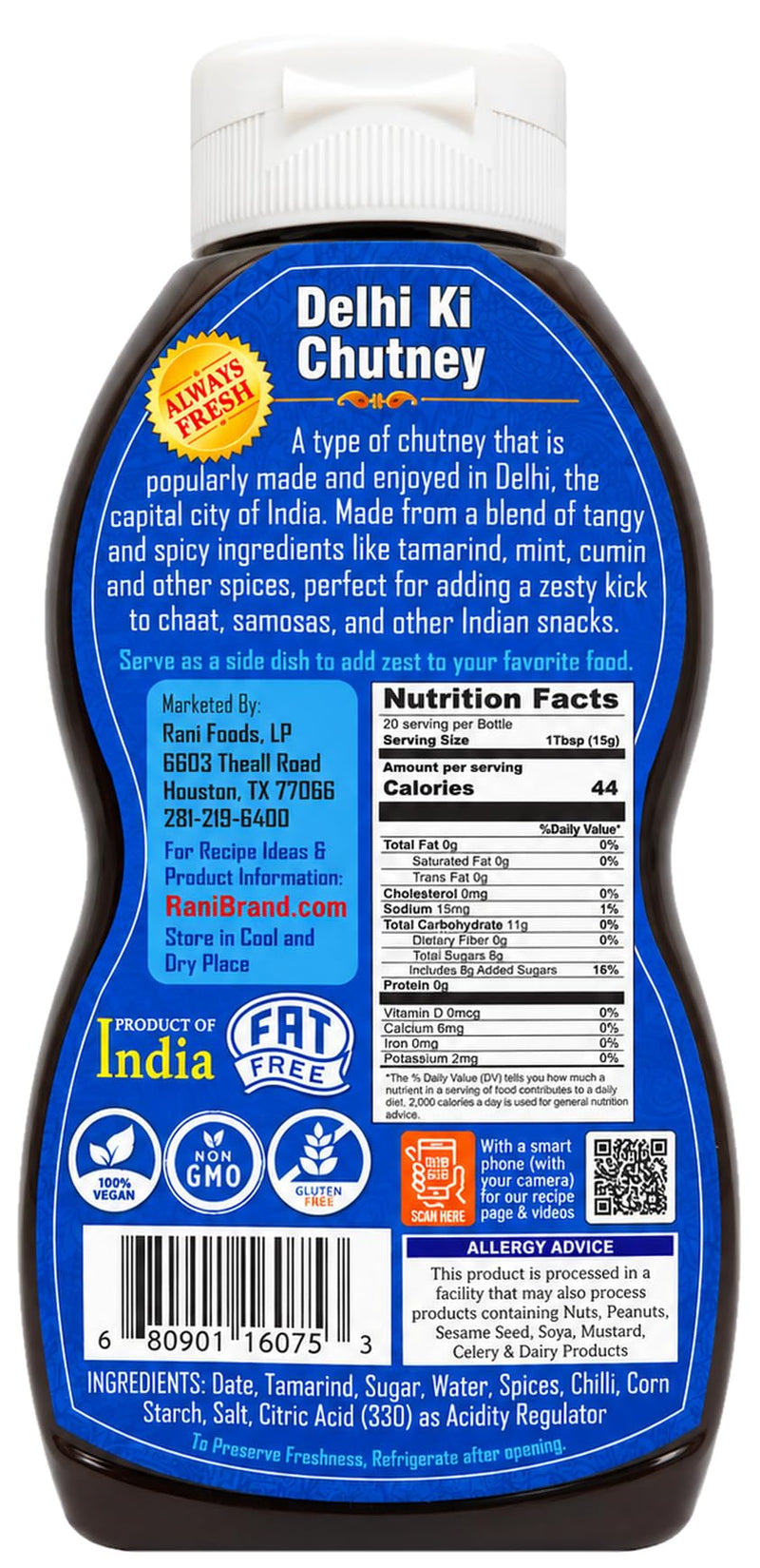 Rani Sauces & Chutneys {12 Varieties}