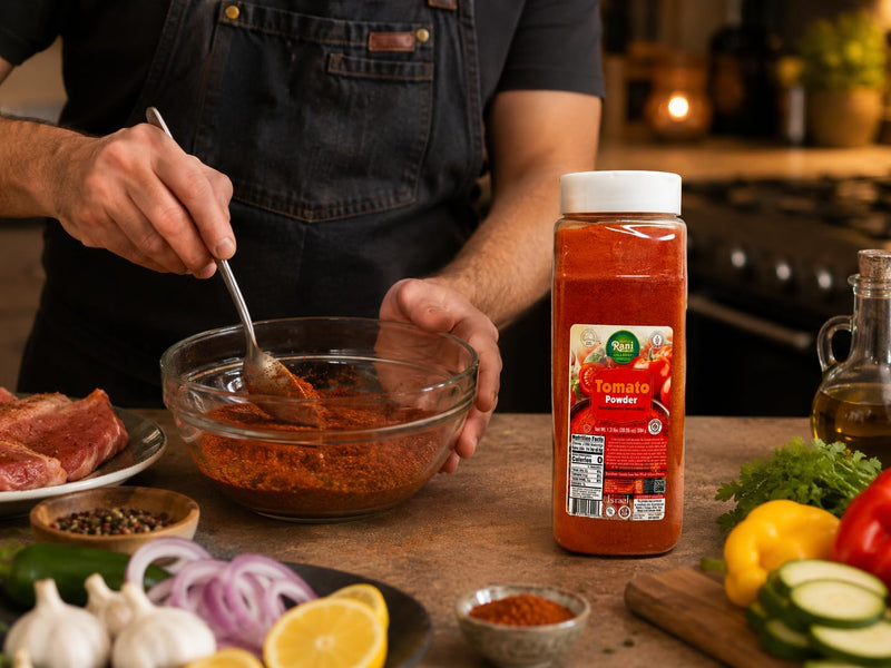 Rani Tomato Powder (Pure Dehydrated Tomato Base) 20.96oz (1.31lbs) 594g ~ Gluten Free | NON-GMO | Kosher | Vegan | Sodium Free | Product of Israel