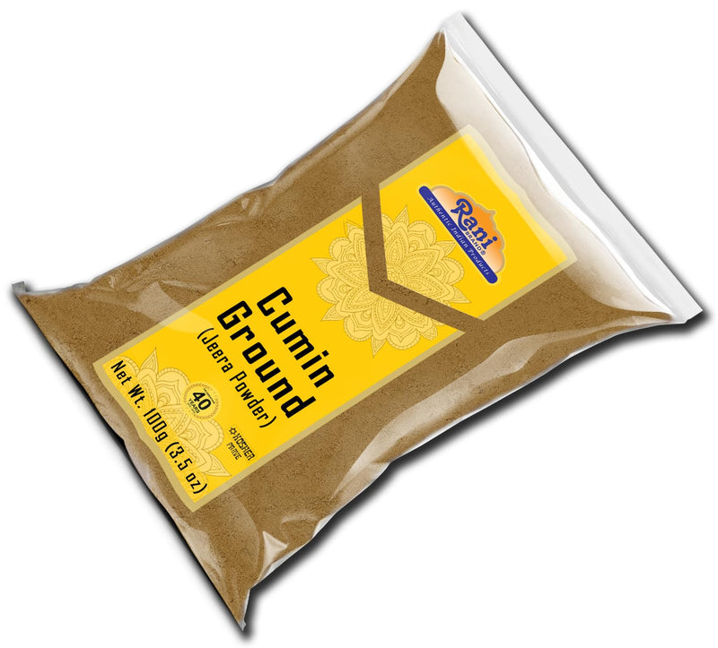 Rani Cumin (Jeera) Powder Spice 100g (3.5oz) ~ All Natural | Vegan | Gluten Friendly | NON-GMO | Indian Origin