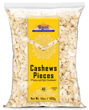Rani Raw Cashews Halves and Pieces 14oz