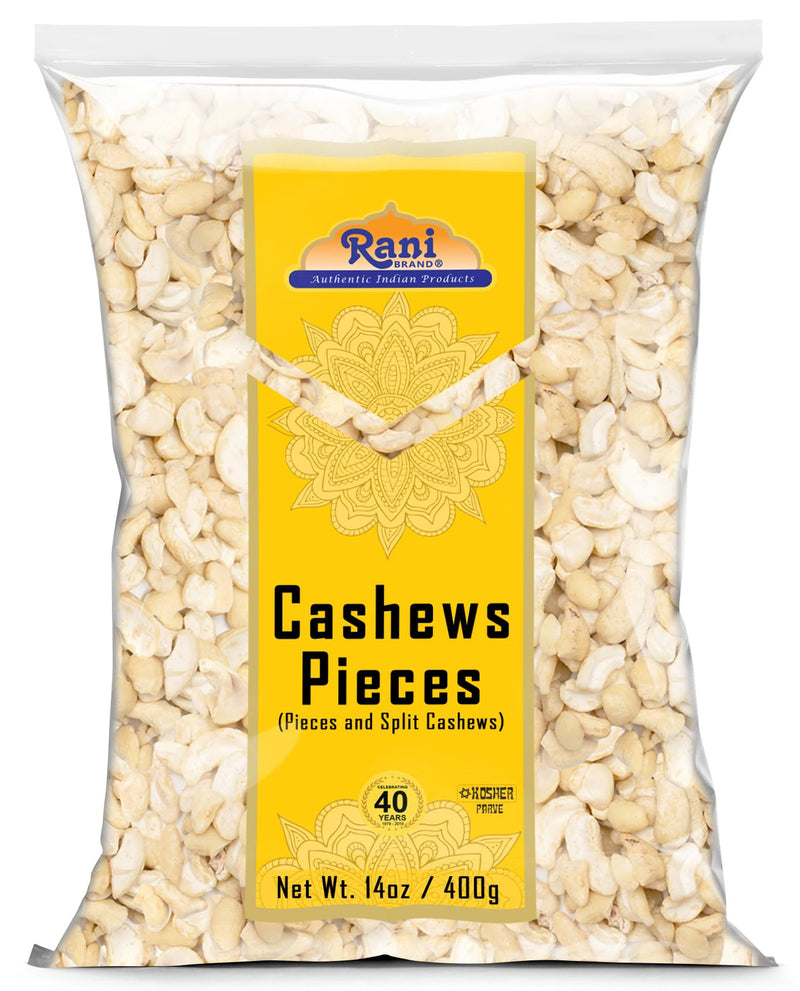 Rani Raw Cashews Halves and Pieces 14oz