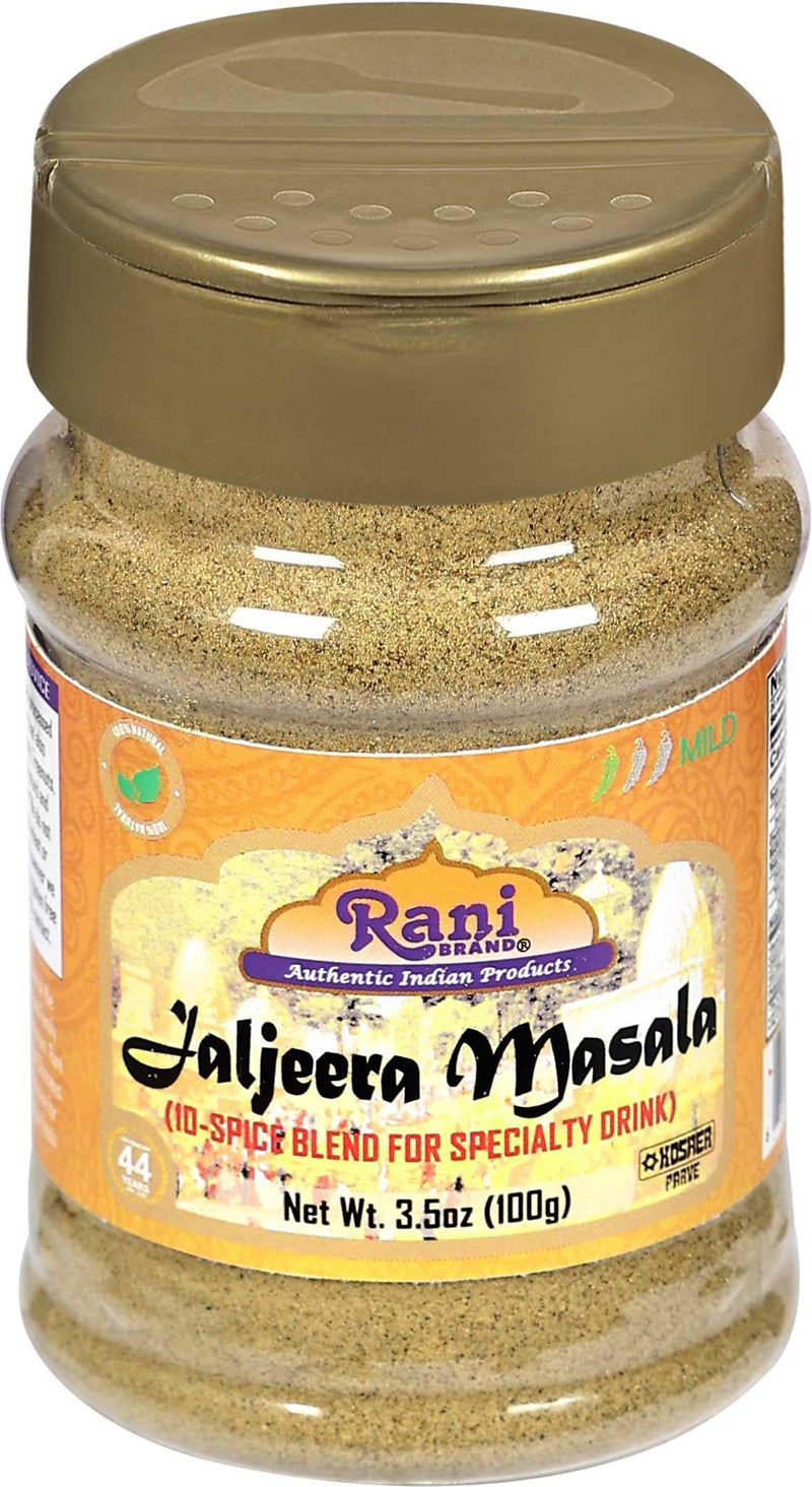 Rani Jal Jeera Masala (14-Spice blend for Spicy Indian Drink) 3oz (85g) PET Jar ~ All Natural | Vegan | No Colors | Gluten Friendly | NON-GMO | Kosher | Indian Origin