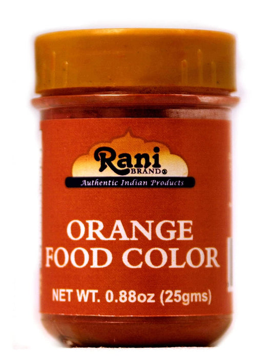 Rani Red, Orange, Green & Yellow (4pk) Food Color Indian 4x25gm (0.88oz) ~ Vegan