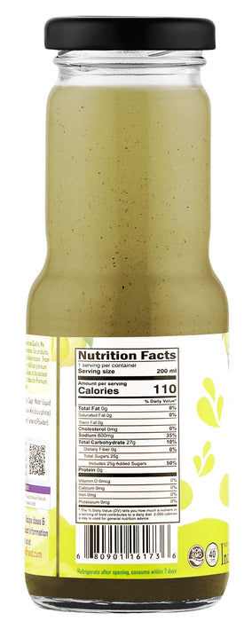 Rani Masala Lemonade 6.7 fl oz (200 ml) Glass Bottle, Pack of 6 ~ Indian Fruit Beverage | Vegan | Gluten Free | NON-GMO | Indian Origin
