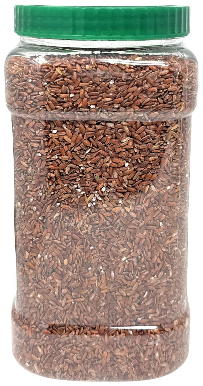 Rani Organic Red Rice Extra Long Aged 56oz (3.5lbs) 1.59kg PET Jar ~ All Natural | Gluten Friendly | Vegan | Indian Origin | Kosher | Export Quality | USDA Certified Organic