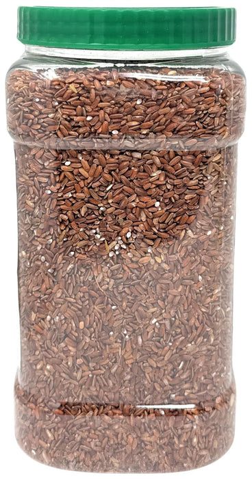 Rani Organic Red Rice Extra Long Aged 56oz (3.5lbs) 1.59kg PET Jar ~ All Natural | Gluten Friendly | Vegan | Indian Origin | Kosher | Export Quality | USDA Certified Organic