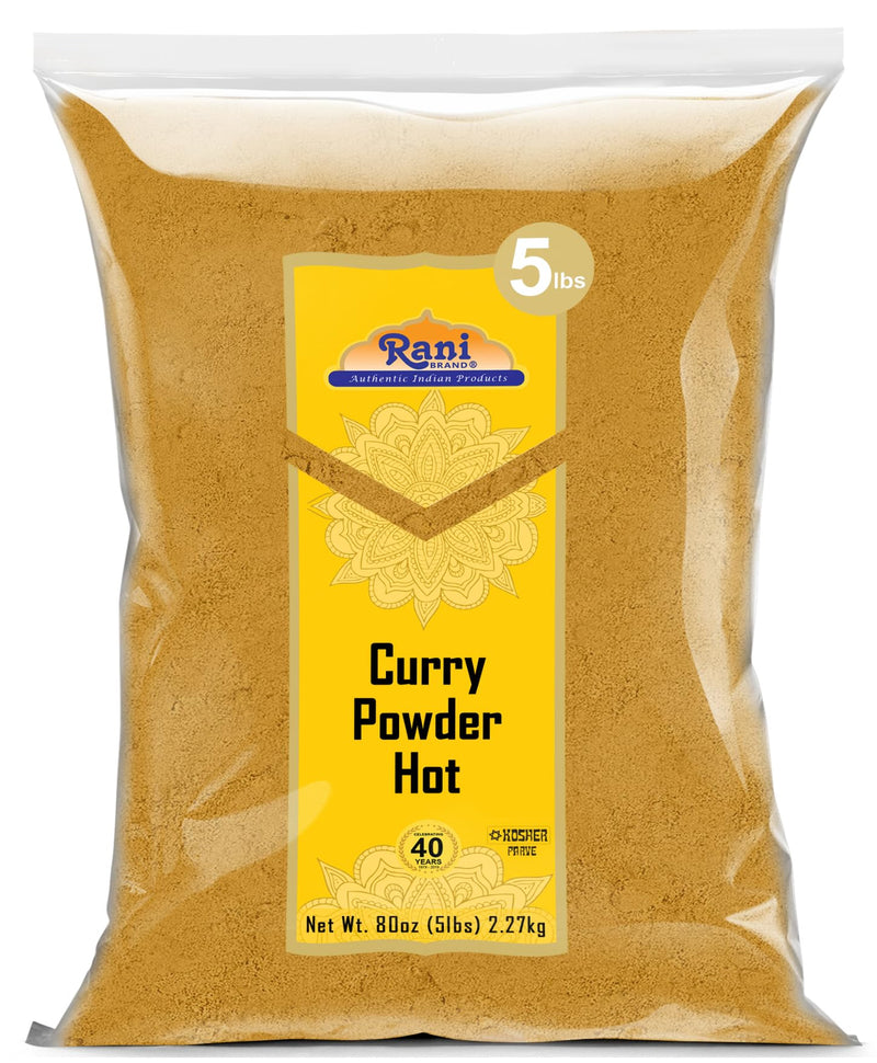 Rani Curry Powder Hot Natural 11-Spice Blend 80oz
