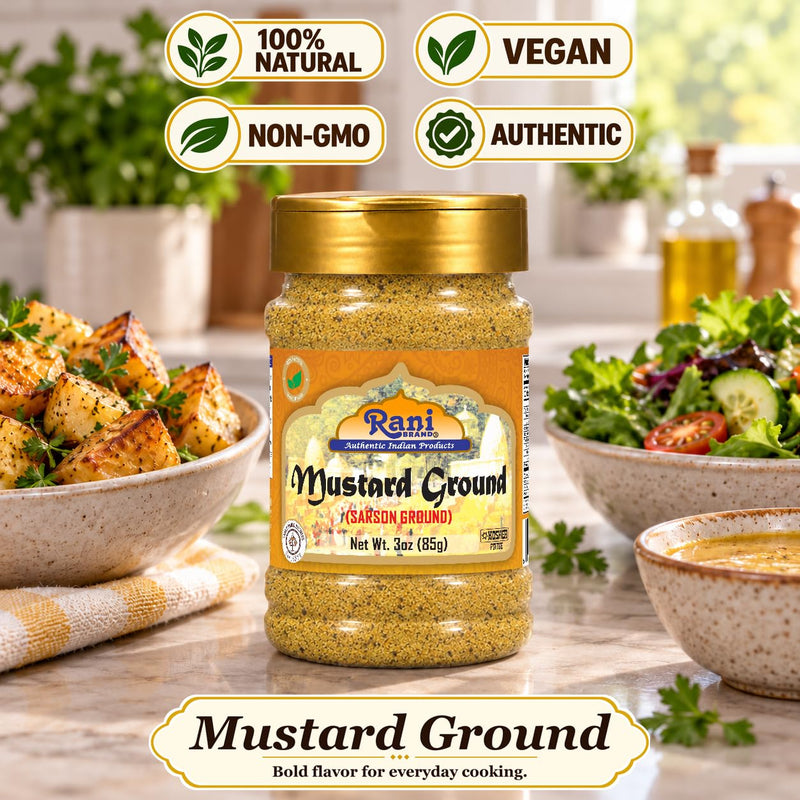 Rani Mustard Seeds Ground {2 Sizes Available}