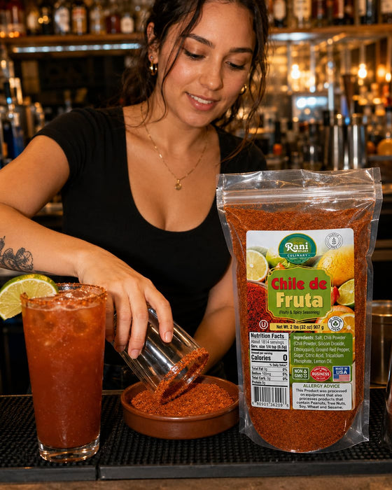 Rani Chile de Fruta (Fruity & Spicy Seasoning) 32oz (2lbs) 908g ~ Gluten Free | NON-GMO | Kosher | Vegan | Sodium Free | Product of USA