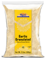 Rani Granulated Garlic (Coarse Ground Garlic) 3.5oz