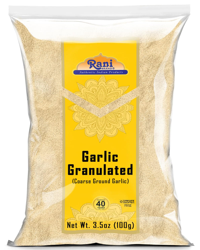 Rani Granulated Garlic (Coarse Ground Garlic) 3.5oz