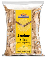 Rani Amchur (Mango) Dried Whole Slices Spice 3.5oz