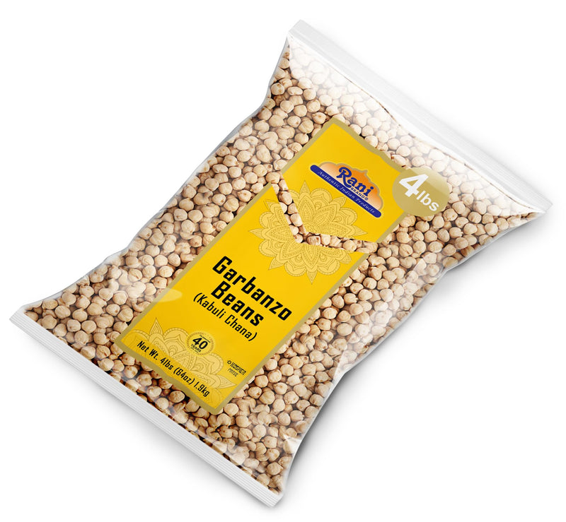 Rani Garbanzo Beans (Kabuli Chana) {4 Sizes Available}