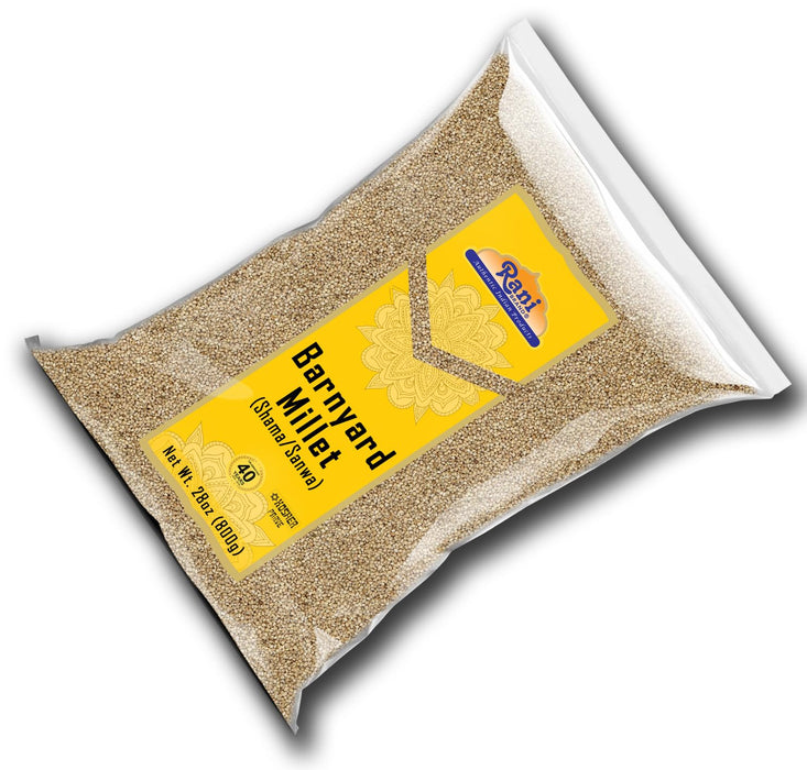 Rani Barnyard Millet (Echinochloa Esculenta Frumantacea) Whole Ancient Grain Seeds 28oz (1.75lbs) 800g ~ All Natural | Gluten Friendly | NON-GMO | Vegan | Indian Origin | Shama/Sanwa