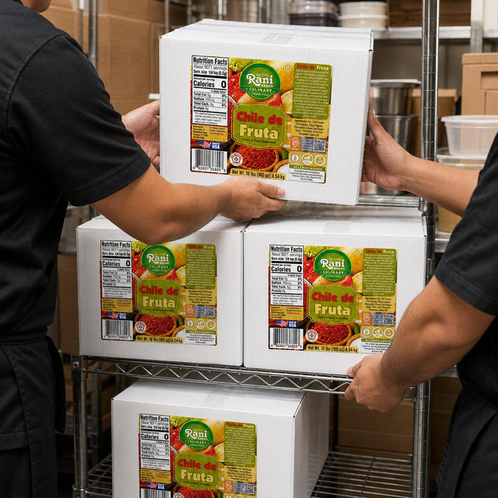 Rani Chile de Fruta (Fruity & Spicy Seasoning) 160oz (10lbs) 4.54kg Bulk Box ~ Gluten Free | NON-GMO | Kosher | Vegan | Sodium Free | Product of USA