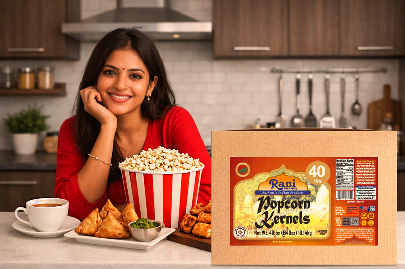 Popcorn Kernels 40lbs (640oz) 18.14kg - Rani Brand Authentic Indian Products