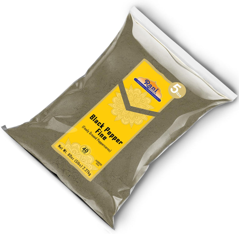 Rani Black Pepper Fine Grind {7 Sizes Available}