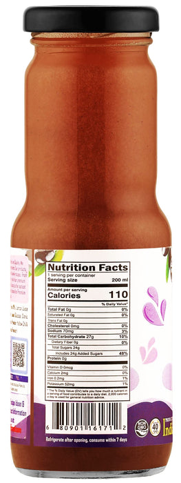 Rani Jamun Shikanji 6.7 fl oz (200 ml) Glass Bottle, Pack of 2 ~ Indian Fruit Beverage | Vegan | Gluten Free | NON-GMO | Indian Origin