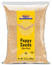 Rani White Poppy Seeds Whole (Khus Khus) 3.5oz