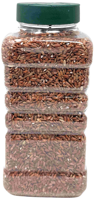 Rani Organic Red Rice Extra Long Aged 28oz (1.75lbs) 800g PET Jar ~ All Natural | Gluten Friendly | Vegan | Indian Origin | Kosher | Export Quality | USDA Certified Organic