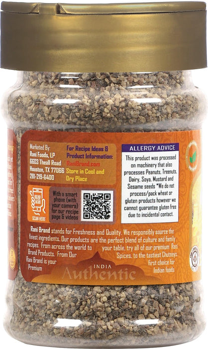 Rani Pepper Salt Seasoning (All Purpose General Seasoning) 6.6oz (187g) PET Jar ~ All Natural | Gluten Friendly | Non-GMO | Kosher | Product of India
