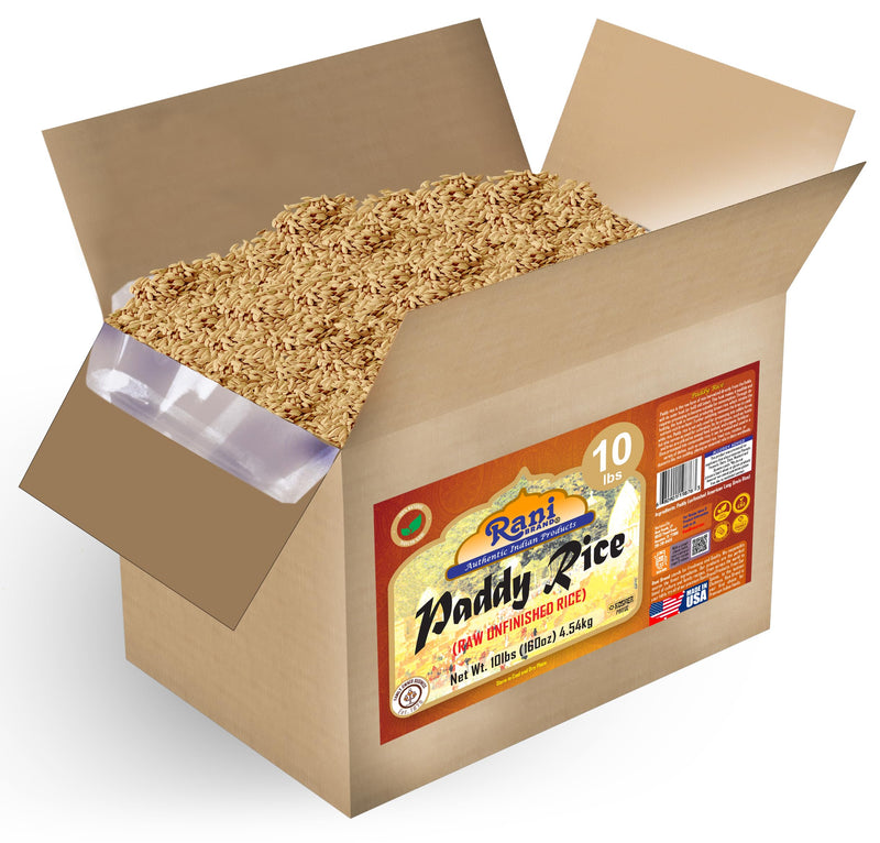 Rani Paddy Rice (Raw Unfinished Rice) 10lb