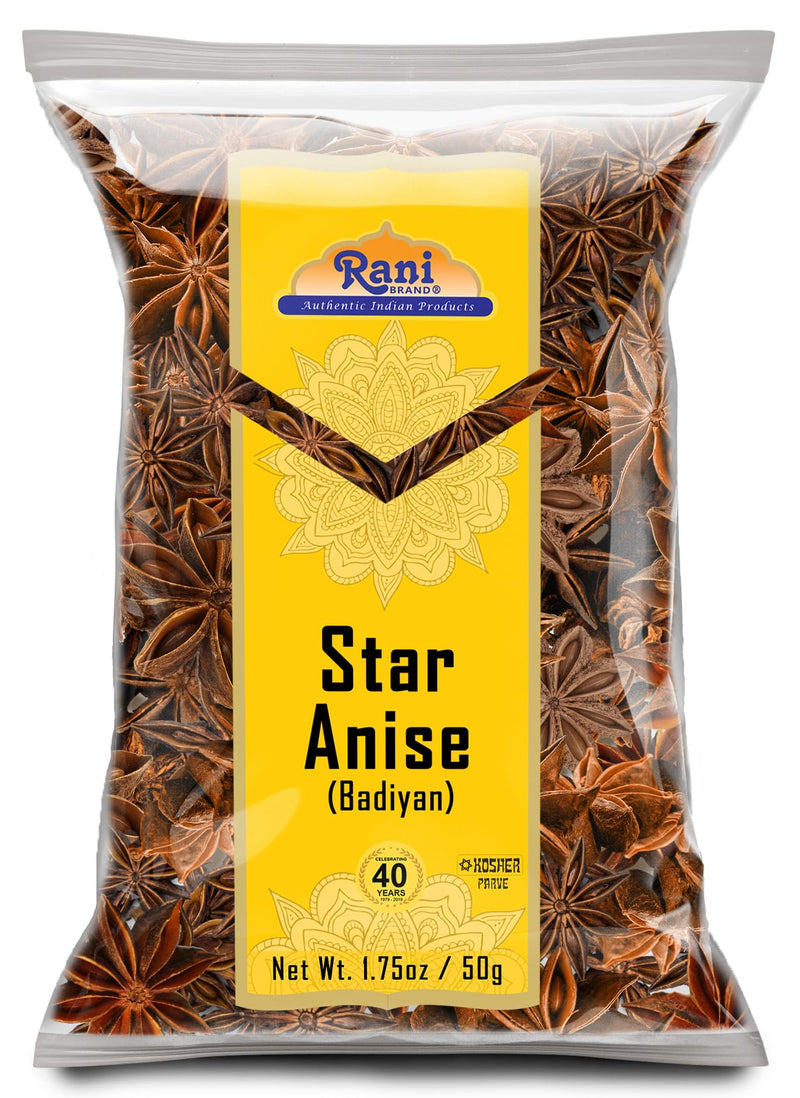 Rani Star Anise Seeds, Whole Pods 1.75oz