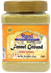 Rani Fennel Ground (Saunf) Powder Spice 16oz