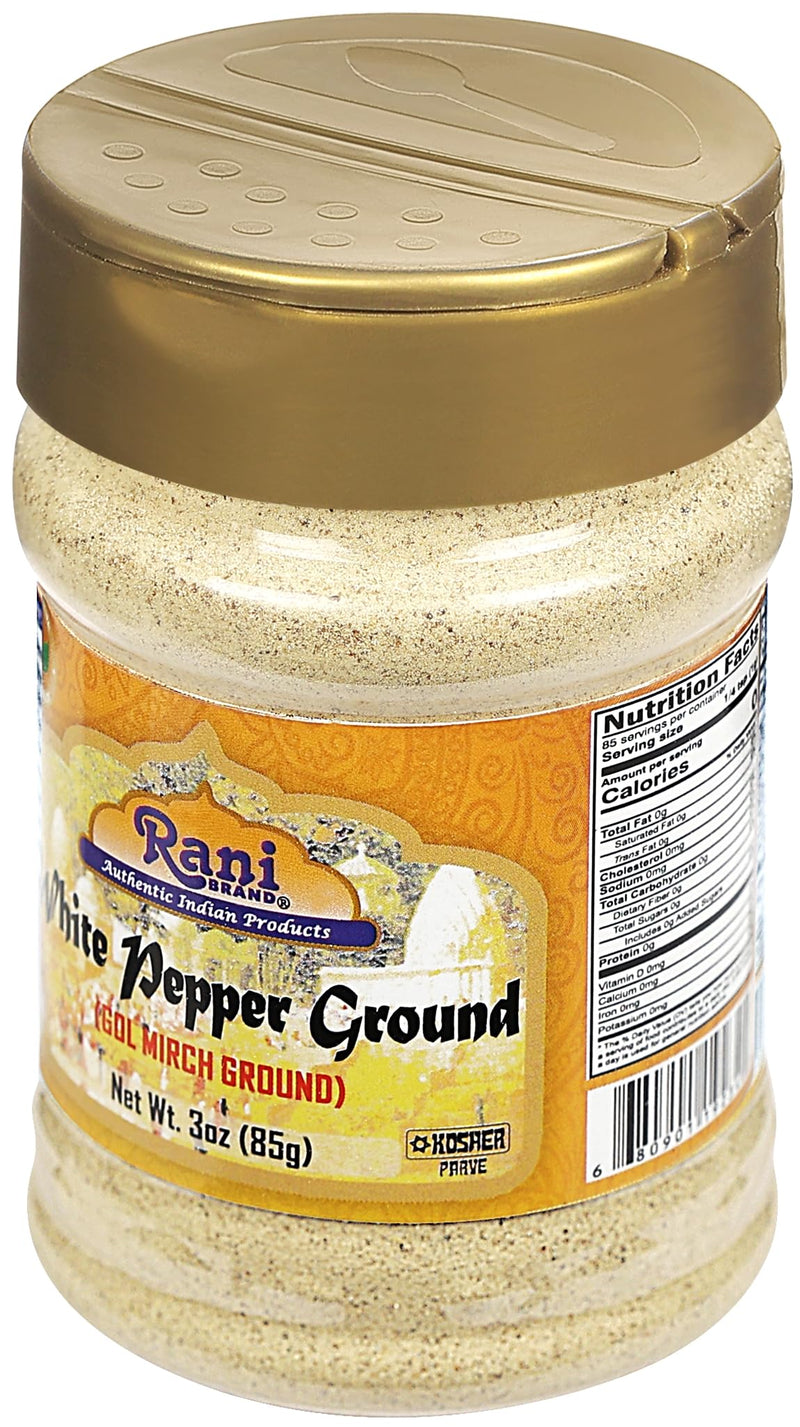 Rani White Pepper {5 Sizes Available}