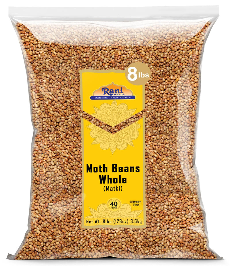 Rani Moth Beans Whole 128oz