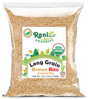 Rani Organic Long Grain Brown Rice 32oz