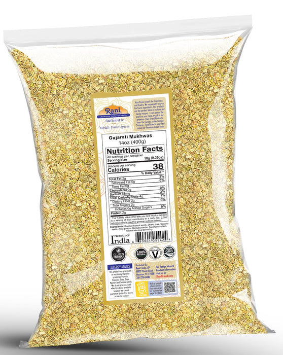 Rani Gujarati Mukhwas (Special After Dinner Mix) 400g (14oz) ~ Vegan | Kosher | No Colors | Indian Origin