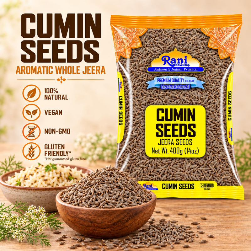 Rani Cumin Seeds Poly {5 Sizes Available}