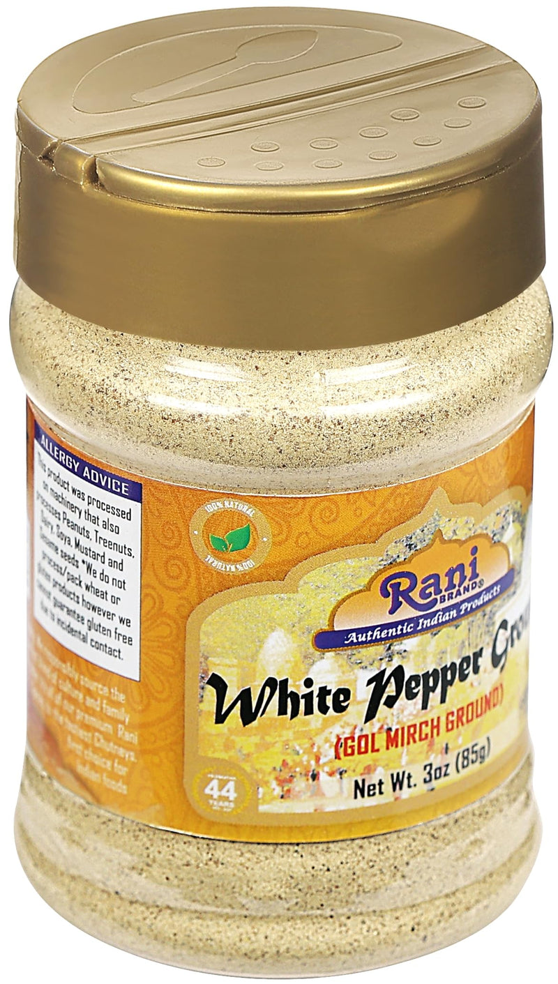 Rani White Pepper {5 Sizes Available}