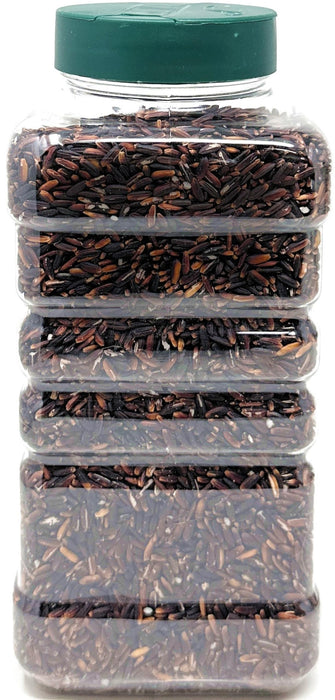 Rani Black Rice Extra Long Aged 28oz (1.75lbs) 800g PET Jar ~ All Natural | Gluten Friendly | Vegan | Indian Origin | Kosher | Export Quality | USDA Certified Organic