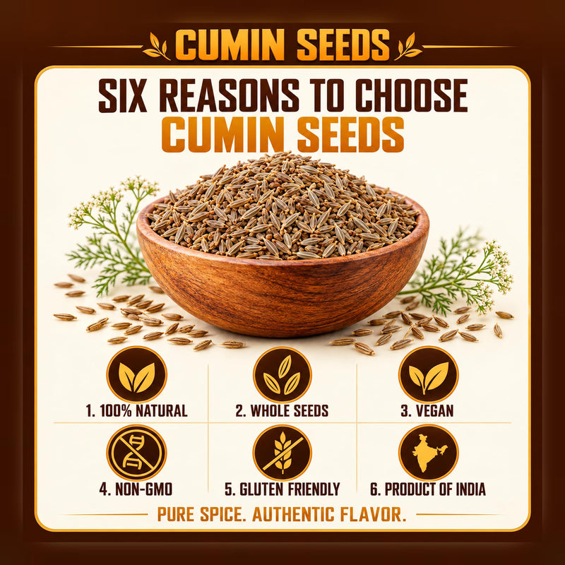 Rani Cumin Seeds Poly {5 Sizes Available}