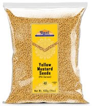 Rani Yellow Mustard Seeds Whole Spice 14oz