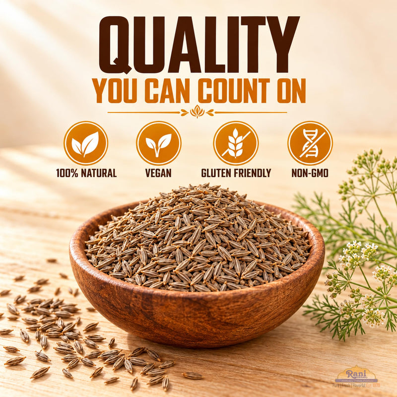 Rani Cumin Seeds Poly {5 Sizes Available}